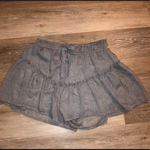 Grey Favlux Dress Shorts